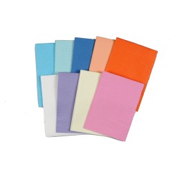 SERVIETTES PLASTIFIEES VIOLETTES 