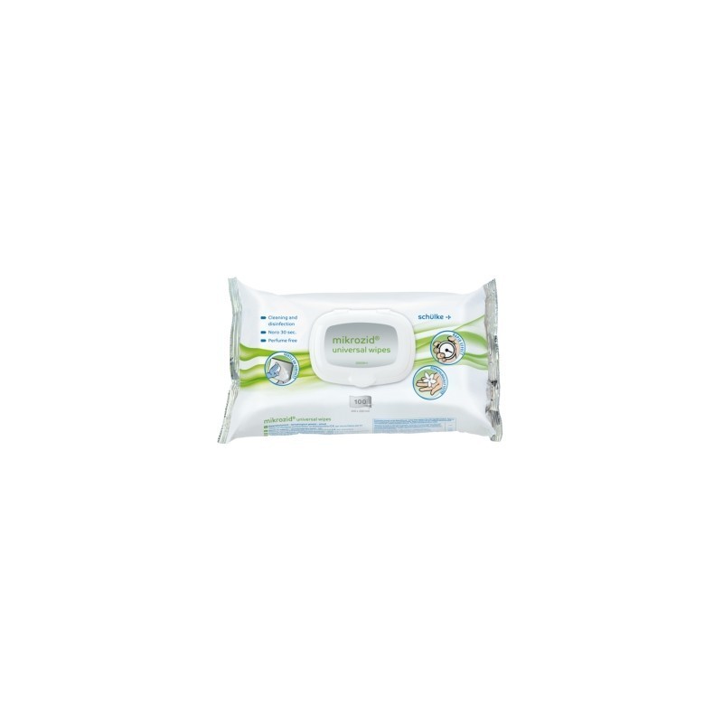 LINGETTES MIKROZID UNIVERSAL WIPES 