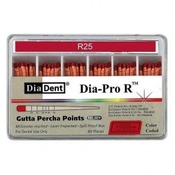 POINTES GUTTA DIA-PRO R 25 X60 DIADENT ML164-605