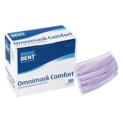 MASQUES A LANIERE LILAS X 50 OMNIDENT