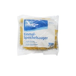 POMPES A SALIVE JAUNE 12.5CM EMB DETAC. X100
