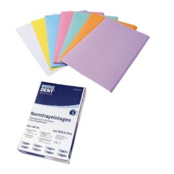 PROTECTION FOND PLATEAUX X250 28X18CM BLANC SMARTDENT