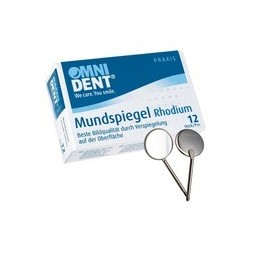 MIROIR BUCCAL OMNI RHODIUM NO .3 PLAN 20MM PA 12 