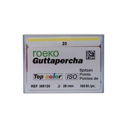 POINTES GUTTA TOP COLOR ROEKO N° 20 BOITE DE 100 REF 365120