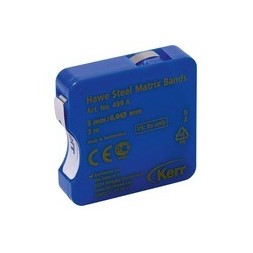 MATRICE BANDE METAL 0.045 3 M X 5 MM HAWE 499A