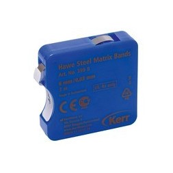 MATRICE BANDE METAL 0.030 3 M X 6 MM HAWE REF 399B