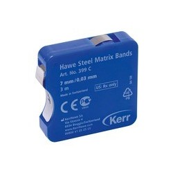 MATRICE BANDE METAL 0.030 3 M 7 MMM HAWE 399C