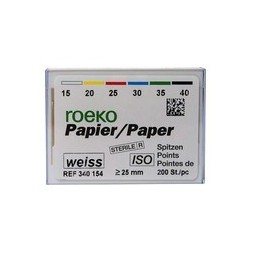 POINTES DE PAPIER BLANCHES 