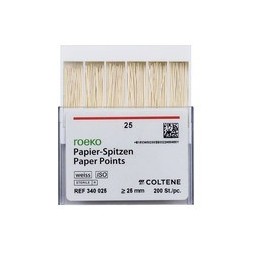 POINTES DE PAPIER BLANCHES