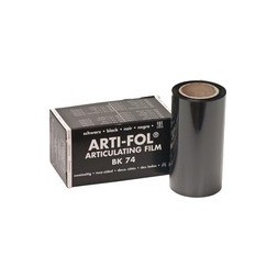 PAPIER ARTICULER BK 74 NOIR BAUSCH ARTI FOL 8 MIC.75MM 