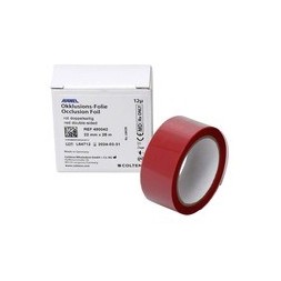 PAPIER OCCLUSION HANEL ROUGE 22MMx25M 12µ COLTENE 480042 