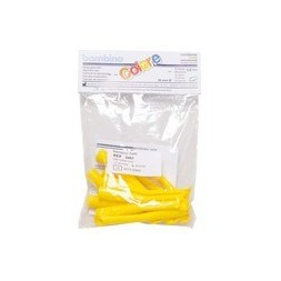 CANULES BAMBINO JAUNES X 10 PERIDENTA 0461