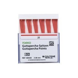 POINTES GUTTA PERCHA ROEKO N° 25 REF 360025-R