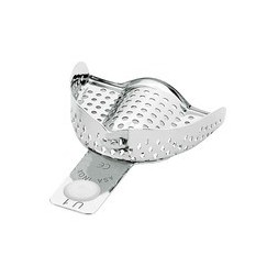 PORTE EMPREINTE INOX PERFORE HAUT  U1 REF 2801-U1 ASA 