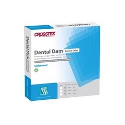 DIGUE BLEUE LATEX NON PARFUMEE 15 X 15CM EP 0.18 REF 19300