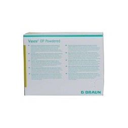 GANTS VASCO STERILES POUDRES LATEX  T.7 X100 BBRAUN 6031532