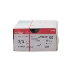 FIL NOVOSYN QUICK 3-0  70CM DS16 X36 REF C3046214