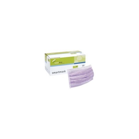 MASQUE A ELASTIQUE LILA X 50 SMARTDENT 