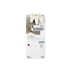 GANTS SANS LATEX GAMMEX T 6.5 50 PAIRES ANSELL 340007065
