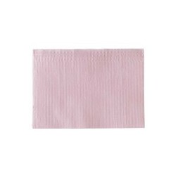 SERVIETTES PLASTIFIEES ROSE X500 33X45CM EURONDA 21820442
