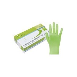 GANTS NITRILE VERT SMARTDENT T AILLE L X100 REF 117518