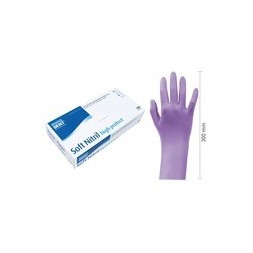 GANTS NITRILE SOUPLE OMNI HIG H PROTECT TAILLE S VIOLET PA 