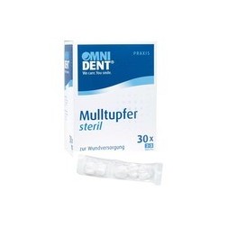 TAMPONS DE GAZE OMNI POIS STÉ RILES 2+3 PA 30 