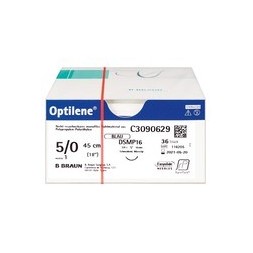 OPTILENE 5-0 EN 45CM  DSMP16 X 36  B.BRAUN REF C3090629 