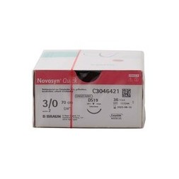 FIL NOVOSYN QUICK 3/0 70CM DS19 X36 REF C3046421