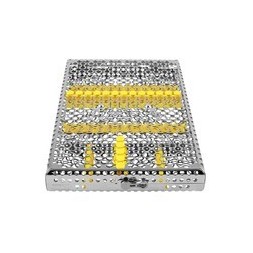 CASSETTE DE 18 INS. IMEDIN185S HU FRIEDY CHIRURGIE JAUNE 