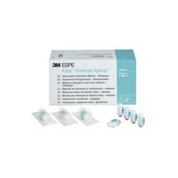 3M™ Ketac™ Universal Aplicap™ 61088 Matériau ciment verre ionomère de restauration, en capsules, teinte A2