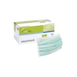 MASQUE A ELASTIQUE VERT X 50 SMARTDENT