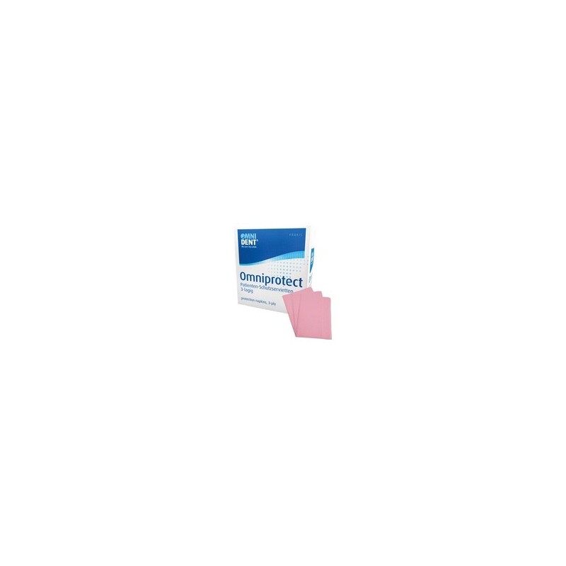 SERVIETTES OMNIPROTECT ROSES CTN 500 