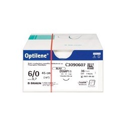 OPTILENE 6-0 EN 45CM  DSMP11 X 36  B.BRAUN REF C3090607