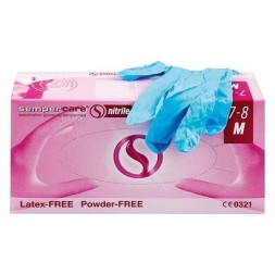 GANTS NTRILE DC SEMPERCARE MOY BLEU  BTE  DE 100