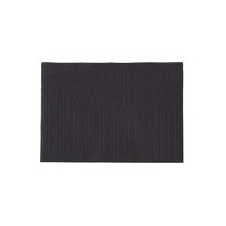 SERVIETTES PLASTIFIEES NOIRES X500 33X45CM EURONDA 21810413