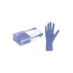 GANTS NTRILE X-L SAPHIR PEARL BTE DE 100 UNIGLOVES REF 6515