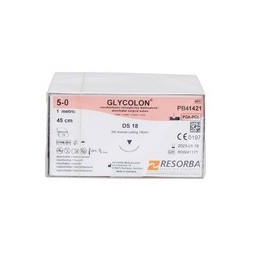 GLYCOLON EN 5-0   PB41421 DS18 VIOLET X 24   45  CM 
