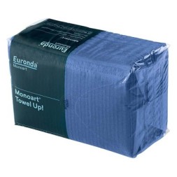 SERVIETTES PLASTIFIEES BLEUE FONCEE X500 EURONDA  21810410