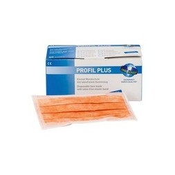 MASQUE A ELASTIQUE ORANGE X 50 UNIGLOVES REF 120576
