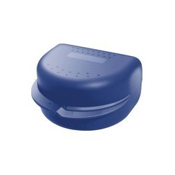 BOÎTE POUR APPAREIL DENTAIRE OMNI BLEU FONCÉ GRANDE PC 