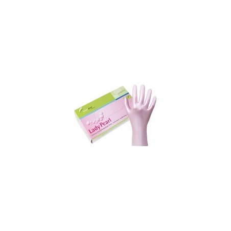 SMART LADY PEARL GANTS NITRIL E ROSE TAILLE S PA 100 