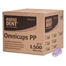 OMNICUPS PP VIOLET 180 ML PA 1500