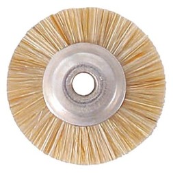 BROSSE NON MONTEE POILS BLANCS 19MM X12