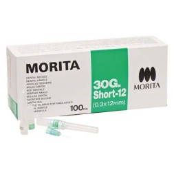 AIGUILLES MORITA 0,30 X 12 30G X100 MORITA 7713 
