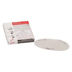 PLAQUE A THERMO. ROND  DURAN 125 MM X 1.0 MM  X 10  3415.1