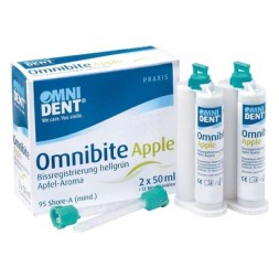 OMNIBITE APPLE CARTOUCHE DOUB LE PA 2X50ML 