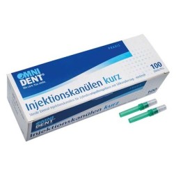 CANULES D'INJECTION OMNI 0.3X 10MM VERT PA 100