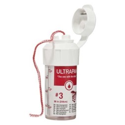 ULTRAPAK FIL DE RETRACTION 3 ROSE-ROUGE ULTRADENT UP9336