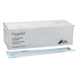 SACHETS PAR 500 STERI.HYGOFOL 7,5 X 30 CM  REF 6020-061-00
